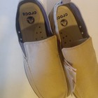 Crocs Men s  Nwt Walu Brown Canvas Slip-on Loafers Size 12