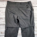 The North Face Paramount Trail Convertible Pants 40x32 Grey Zip Off A7wzd