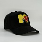 Mtv Retro Yellow Logo Black Snapback