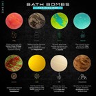 Bath Bombs 8 Pack 2 5 Oz Scented Organic Handmade With Natural Essential Oils