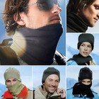 Ski Mask Balaclava Face Mask Windproof Fleece Hat Warmer Cap For Cycling Travel