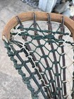 Vintage Brine One Piece Wooden Lacrosse Stick Leather 43   