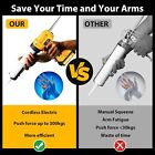 Cordless Caulking Gun For 20v Max Battery  10 Oz  Electric Silicone Adhesive Gun