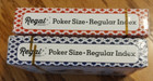 Regal Playing Cards Poker Size 2 Decks Red Blue Premium Quality Casino Grade