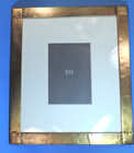 Restoration Hardware Zinc  antique Brass  10 75 X 12 75  od  Photo picture Frame