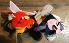 Winnie The Pooh   Eeyore Love Bug Firefly Set 8  The Disney Store Plush Nwt