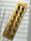 6 Channel Custom Quad Eight 2 Band Inductor Eq Panel W switches Electrodyne Diy