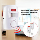 Wireless Motion Sensor Alarm Security Detector Indoor Outdoor Alert Systeem Met