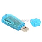 Usb Cellphone Standard Sim Card Reader Copy Cloner Writer Sms Backup Gsm cdma