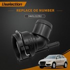 5n0122291 Upper Radiator Hose Pipe With 2 Clamps Compatible With Vw Tiguan 2009-