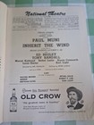 Playbill - June 27   1955 - Inherit The Wind   Paul Muni   Ed Begley Vintage 