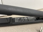 Lange Ceramic Flat Iron Hair Straightener Black 1  Hs098 Swivel Cord Tested