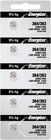 50 X Fresh Stock Energizer Watch Silver Oxide Batteries 364 363 Sr621sw Battery