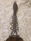 Antique Vintage Arctic Cast Iron Wood Stove Ash Shovel  16  Long  Rare 
