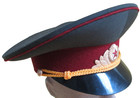 Original Military Police national Guard Officer Hat insignia russia free Ship Us