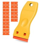 Plastic Razor Blades Scraper Tool - Wall Paint Remover With 16 Pcs Scraper03