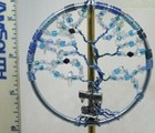 Tree Of Life In 3  Dream Catcher Ring With North Pole Charm