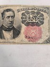 1874-1876 Us Fractional Fifth Issue 10 Cents 10c William Meredith  Red Seal  17