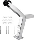 Adjustable Steel Winch Mount Boat Trailer Winch Stand Fits 3x4  trailer Tongue
