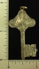 Vintage Key Of Heaven Medal Holy Catholic Jesus Mary Saint Christopher Large