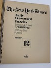 1979 New York Times Daily Crossword Puzzles Vol 12 Will Weng 50 Puzzles Vintage
