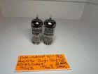 Date-matched Pair Amperex Bugle Boy Ecc83 12ax7  Big Halo Getter  Test nos 