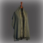 Mens Womens Winter Warm Made 100  Italy Scarf Scarves Plaid Wool Wrap