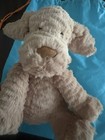 Jellycat Fuddlewuddle Puppy Dog 9   h Soft Stuffed Animal Light Brown Plush Toy