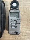 Sekonic L-358 Flash Master Digital Light Meter W  Case Tested Working
