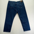 Wrangler Relaxed Fit Jeans Mens 42x30 Blue Straight Leg New