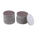 Satc 25pcs 6  Hook   Loop Flocking Sponge Sanding Discs 1200-1500 Grit For Metal
