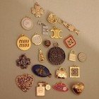 Lot Of 21 Designer Button Charms