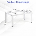 Mini Split Ground Stand With Adjustable Height  Width   Length  Outdoor Ac Base