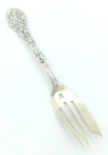 Antique Gorham Versailles 1888 Cherub  925 Sterling Gold Wash Pastry Fork Mono-w