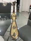 Rare Old Vintage Antique Brass Beautiful Fine Engraved  Etched  Peacock Bird 8   