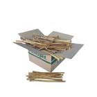 Powerpet-bully Sticks 12  Steer-100  Natural Dog Chews   Treats  Brc Certified
