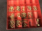 Vintage Aeroquip Metal Parts Cabinet Original Fittings Organizer