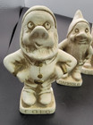 Very Rare Vintage Italian Chalkware Seven Dwarfs Set Disney All 7 Complete 