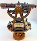 Antique W    L e  Gurley Engineer s Wye Level Survey Transit W  Wood Case Read