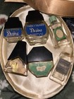 Vintage Perfume Cologne Bottle Lot  Miniature Mini Glass Cobalt Vial 