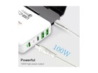 Pd 100w Max 2 X Usb   2 X Usb-c   Type-c Ports Desktop Charger