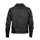 Men Motorbike Riding Black Leather Jacket shirt Motorcycle Jacket With Ce Armors