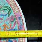 Chinese Decorative Porcelain Plate With Dragon And Phoenix Design