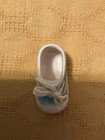 Vintage Ceramic Baby Shoe Planter Blue white Nursery Decor Made In Taiwan 