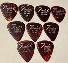 Vintage Guitar Picks-1970s Fender351 Xtra-heavy Guitar Pick-lot Of 10-last Ones 