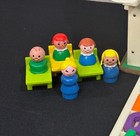 Vintage Fisher Price 1971 Play Family School  924 With Figures And Accessories