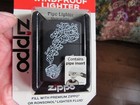 Nos  in Package Zippo  black Matte Cigarette Lighter  pipe Lighter Dated A 19