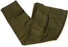 Wwii Us M1937 Wool Combat Field Straight Leg Trousers- Size Medium 34 Waist