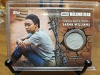 Topps The Walking Dead Costume Relic Card Sasha Williams R-sw Season 7