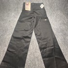 Dickies Flex Double Knee Work Pants Men 34x34 Black Loose Fit Twill 85283fbk New